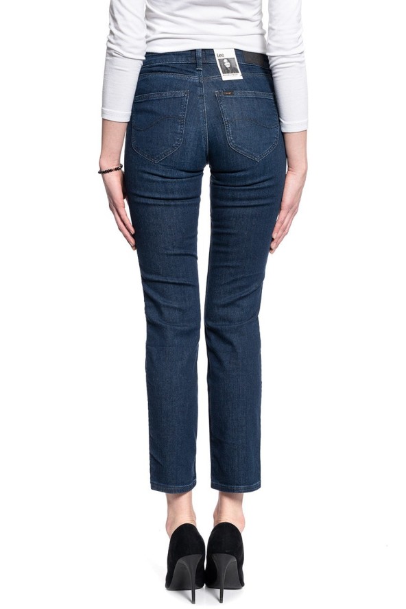 SPODNIE DAMSKIE LEE MARION STRAIGHT DARK TRUXEL L301MEHP 112105855