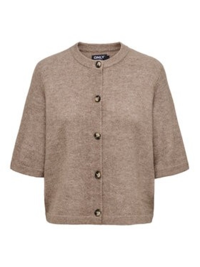 ONLY Kardigan Camilla 15348772 Brązowy Regular Fit