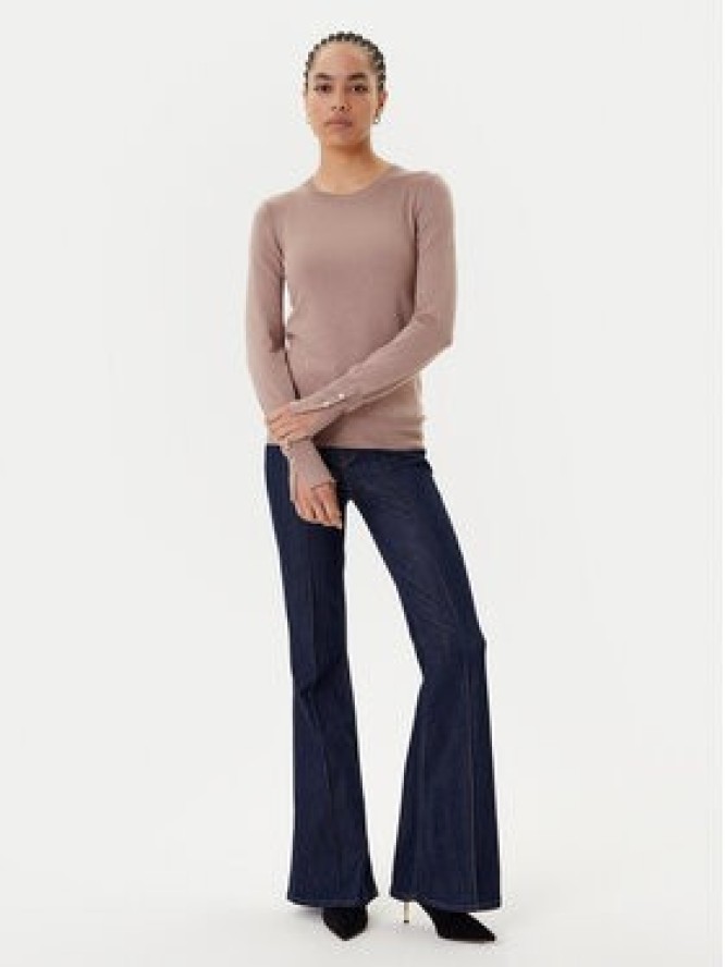 Guess Sweter W2YR30 Z2V62 Brązowy Regular Fit