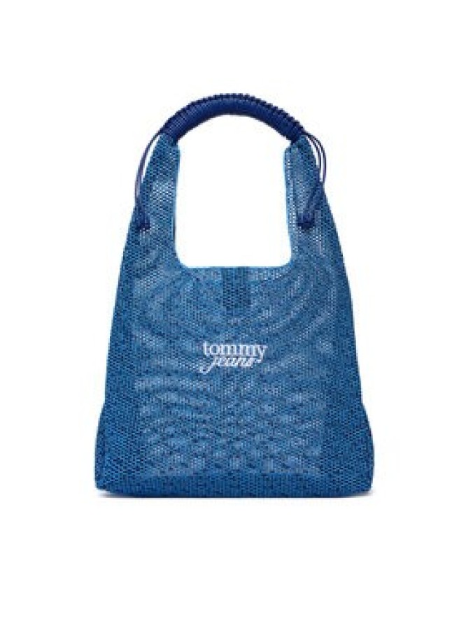 Tommy Jeans Torebka Tjw Summer Crochet Hobo AW0AW18778 Niebieski