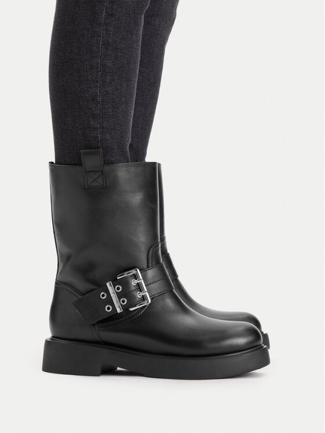 LOVE MOSCHINO Botki JA24064G1NIA000A35 Czarny