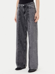 Karl Lagerfeld Jeans Jeansy A3W10070 Szary Relaxed Fit