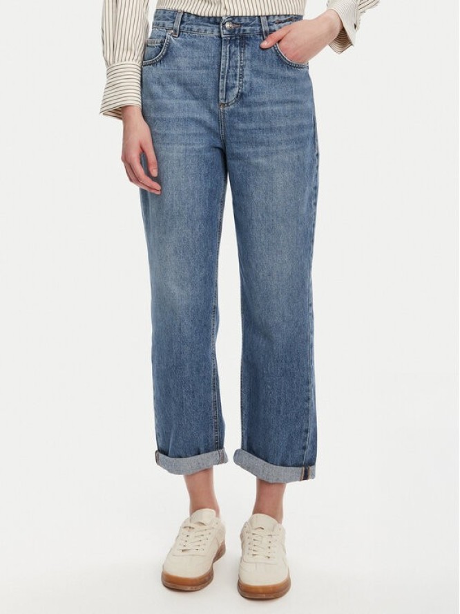 Marella Jeansy Tomboy 2523186074 Niebieski Loose Fit