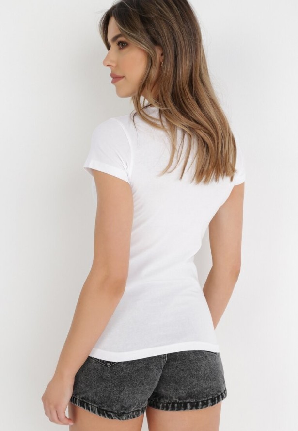 Biały T-shirt Aerippe