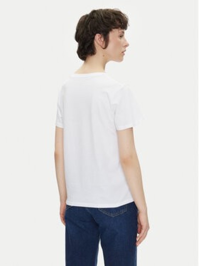 Pepe Jeans T-Shirt Macy PL506051 Biały Regular Fit