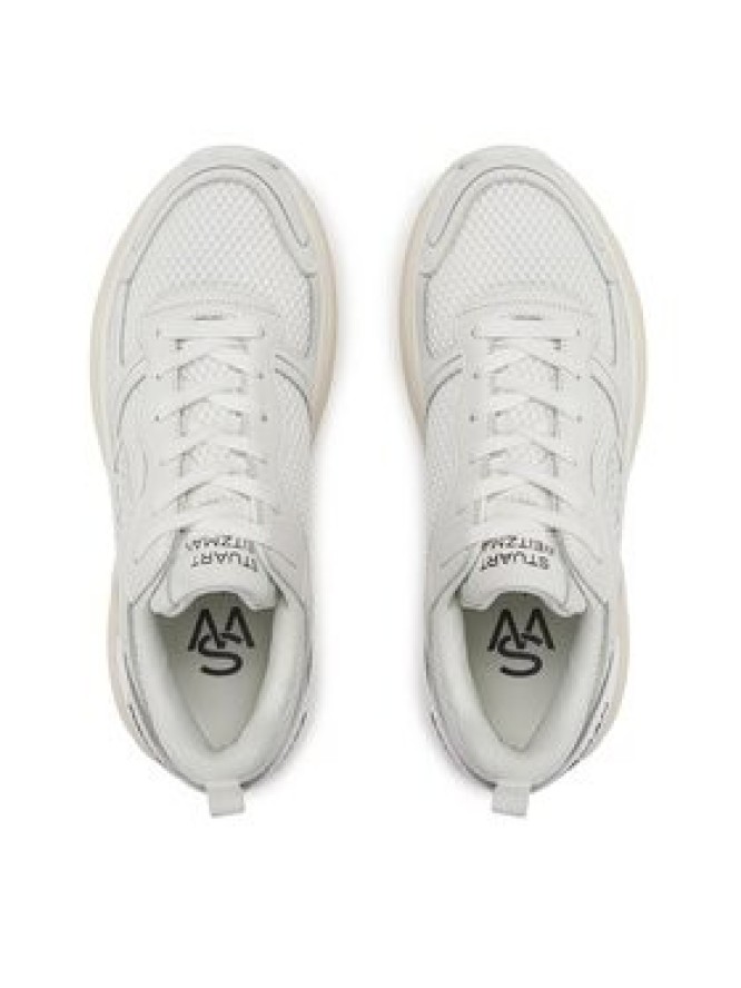 Stuart Weitzman Sneakersy Trainer SH318 Biały