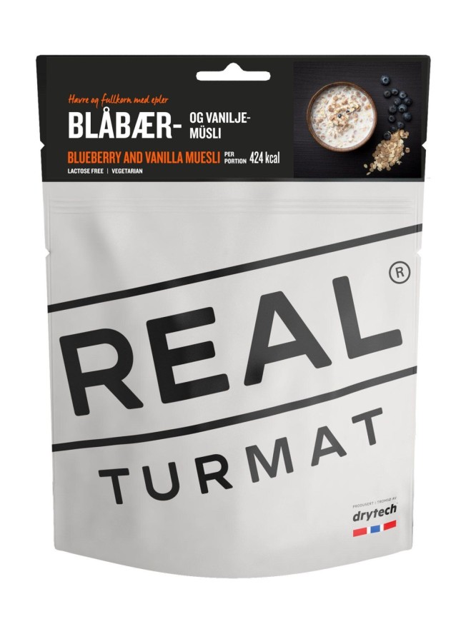 Liofilizat Real Turmat Musli z borówkami i wanilią 330 g