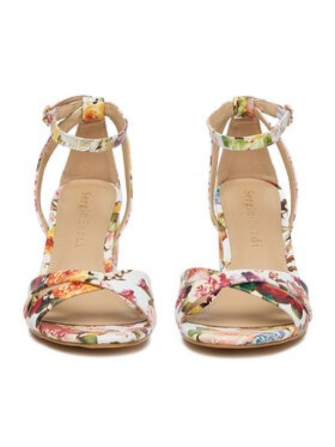 Sergio Bardi Sandały WYL3402-8ZA-SB Czerwony