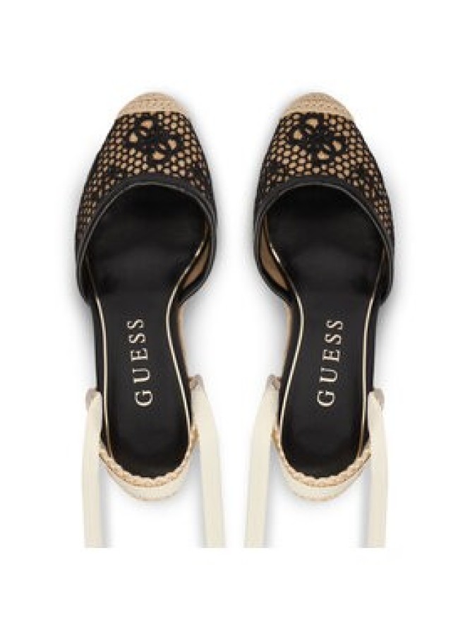 Guess Espadryle FLJCHY FAL04 Czarny