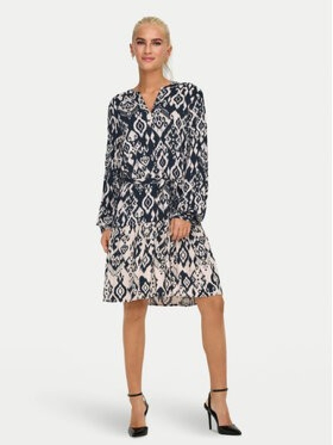 JDY Sukienka letnia Tiger 15344999 Czarny Regular Fit