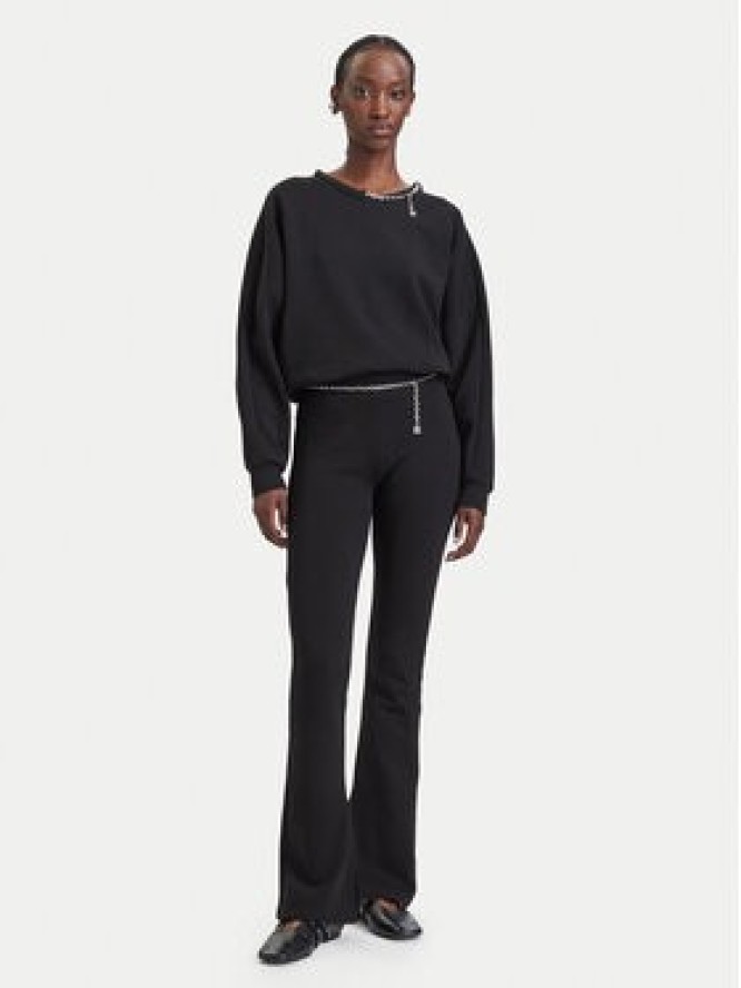 HUGO Bluza Denrietta 50567228 Czarny Regular Fit