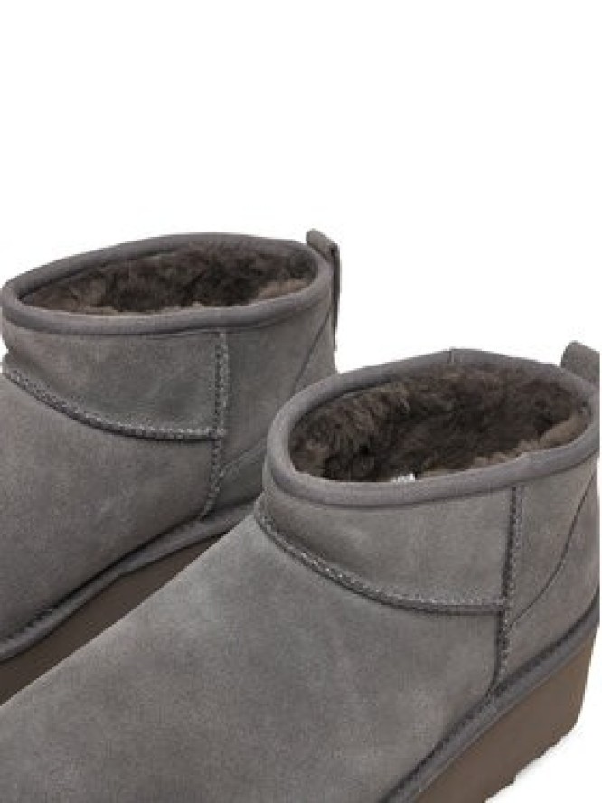 Ugg Śniegowce W Classic Ultra Mini Platform 1135092 Szary