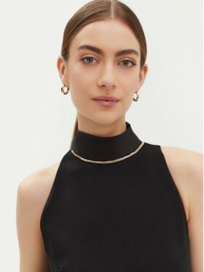 Imperial Sukienka koktajlowa ADPXIKP Czarny Regular Fit