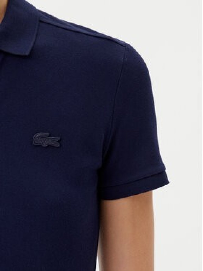 Lacoste Polo PF5462 Granatowy Slim Fit