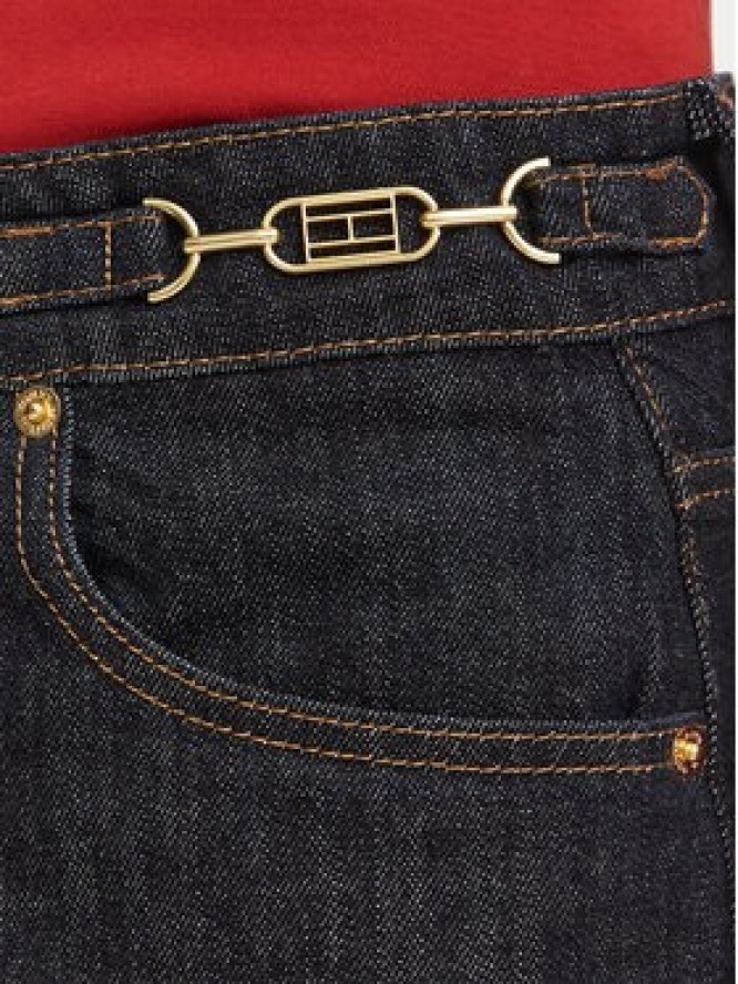 Tommy Hilfiger Jeansy Jackie WW0WW51405 Granatowy Tapered Fit