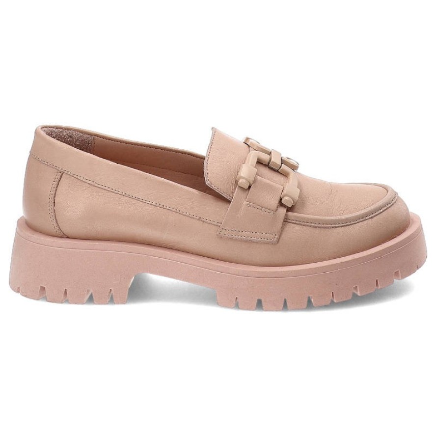 Różowe Mokasyny Venezia Stylowe Buty Damskie