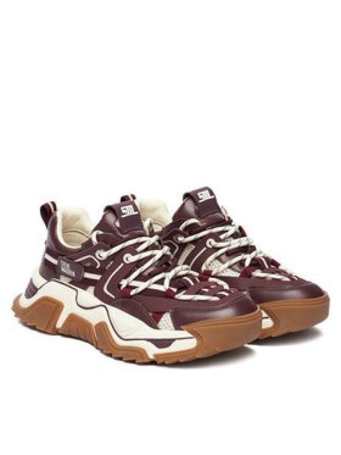 Steve Madden Sneakersy Kingdom 2 SM11004870 Bordowy