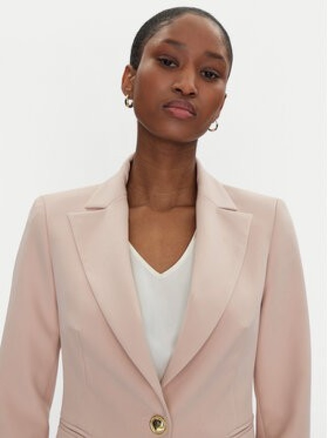 Rinascimento Marynarka CFC0122735003 Różowy Regular Fit