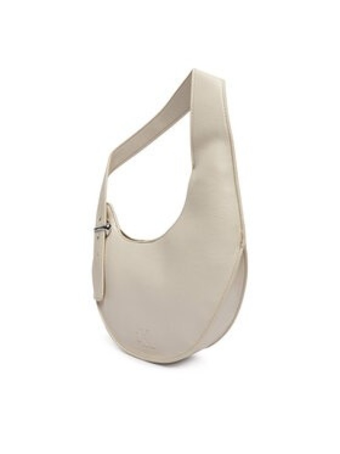 Calvin Klein Torebka Asym Buckle Shoulder Bag LV04F3872G Kremowy