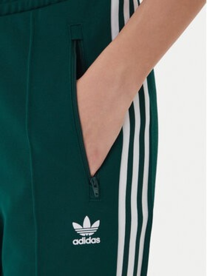 adidas Spodnie dresowe Beckenbauer JV7395 Zielony Regular Fit