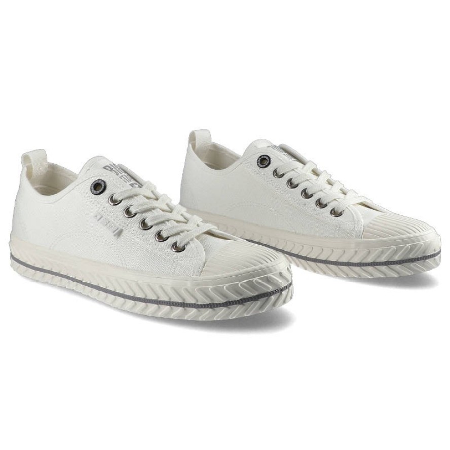 Białe Trampki Big Star Damskie Wygodne Półbuty