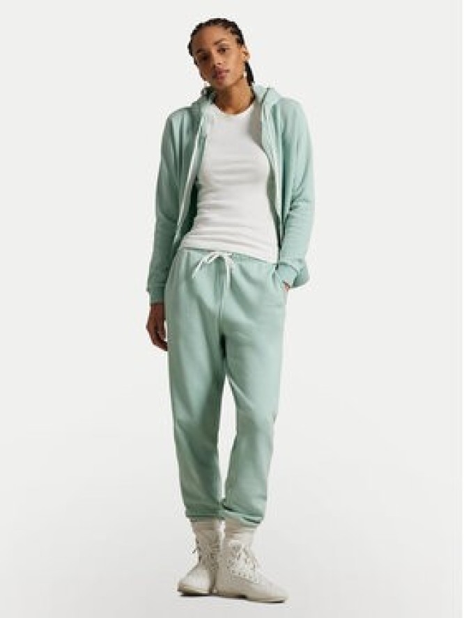 Polo Ralph Lauren Spodnie dresowe 211935585017 Zielony Regular Fit