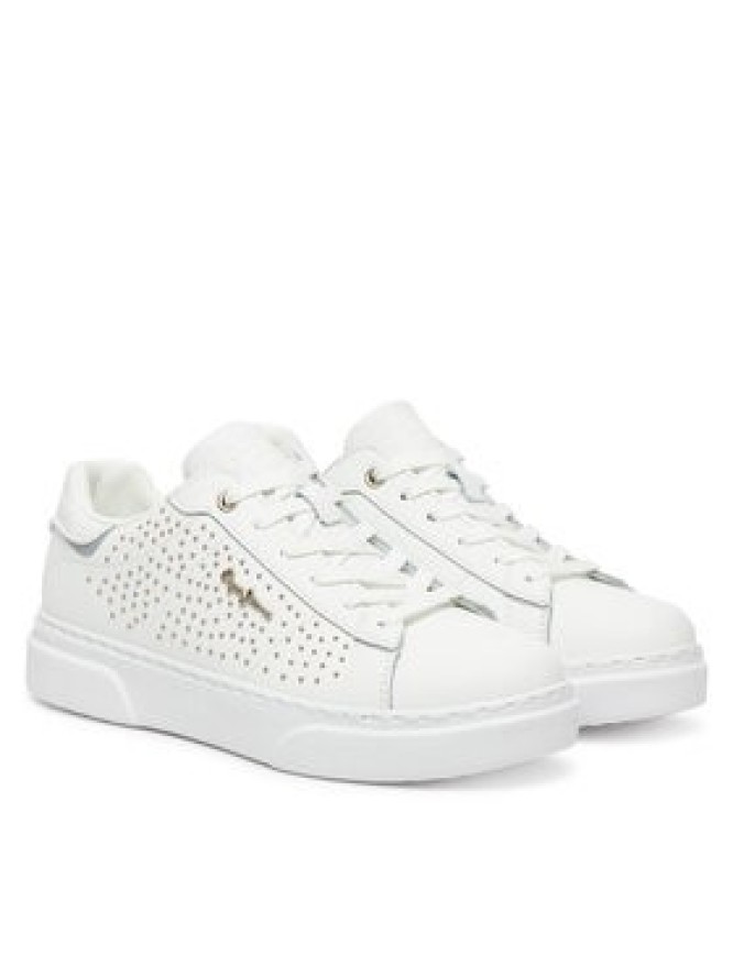 Pepe Jeans Sneakersy Eaton Gala PLS00039 Biały