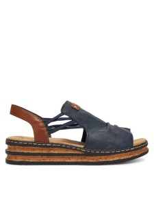 Rieker Sandały CEO-62962-14 Granatowy