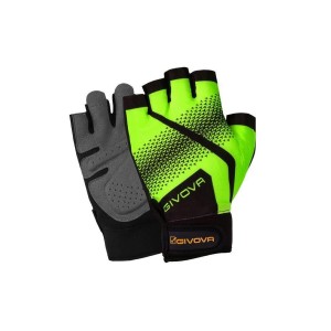 Rękawice Givova Gym Fluo żółto-czarne