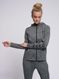 Bluza fitness damska Hummel zip Selby