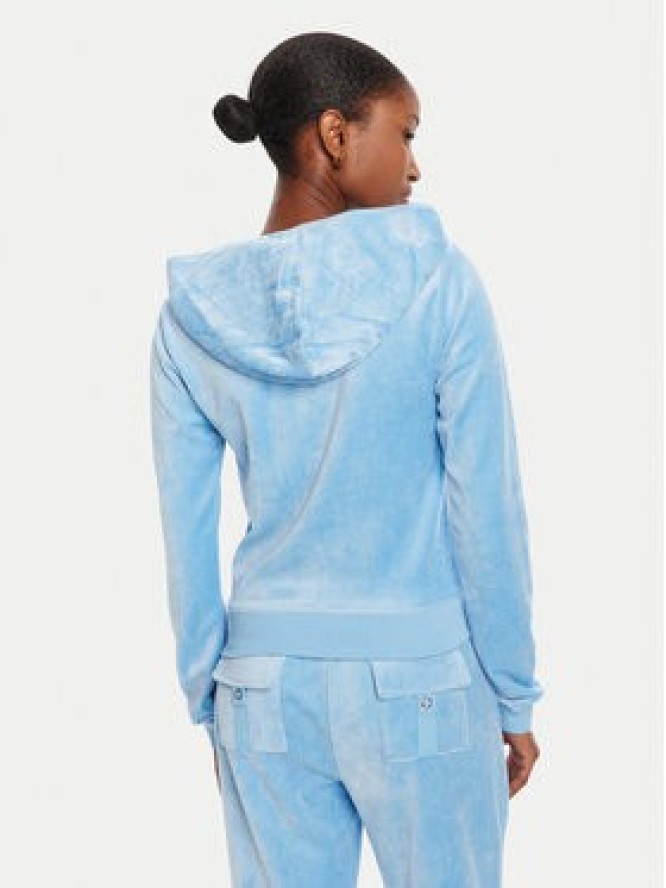 Juicy Couture Bluza Robyn JCSEBJ007 Niebieski Slim Fit