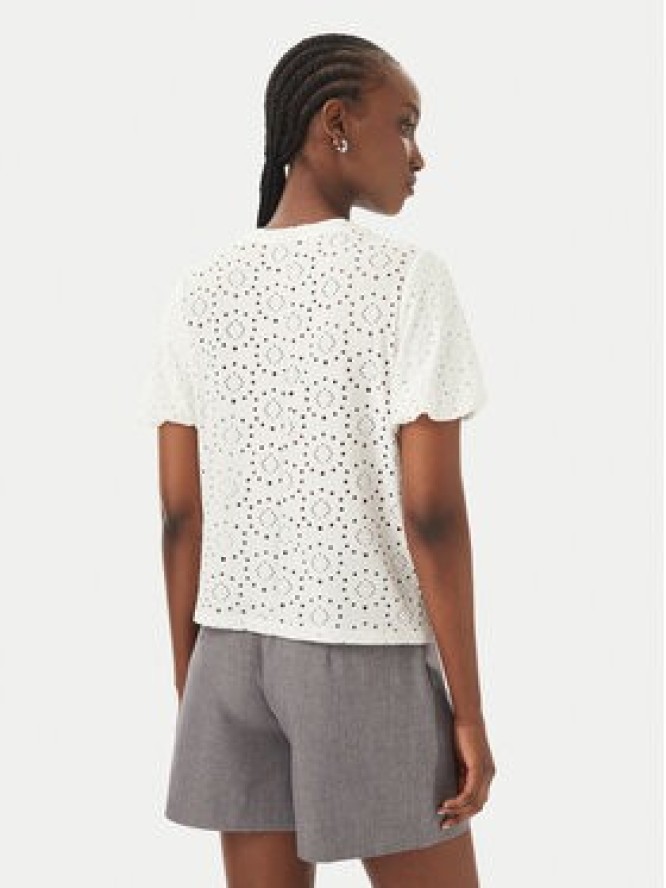 Vero Moda Bluzka Tassa 10344368 Biały Regular Fit