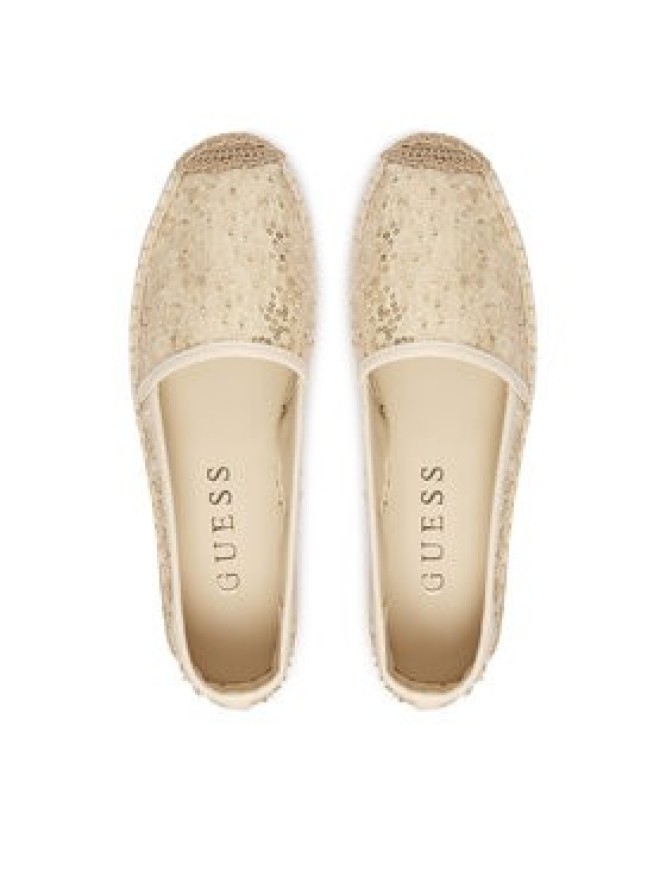 Guess Espadryle FLJOEN FAB14 Kremowy
