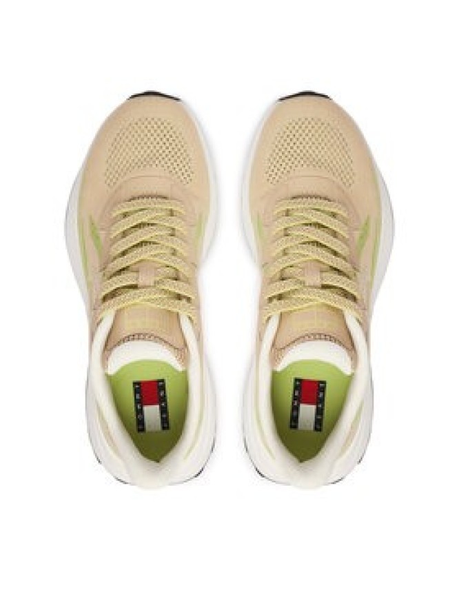 Tommy Jeans Sneakersy Tjw Sporty Knit Runner EN02962 Biały