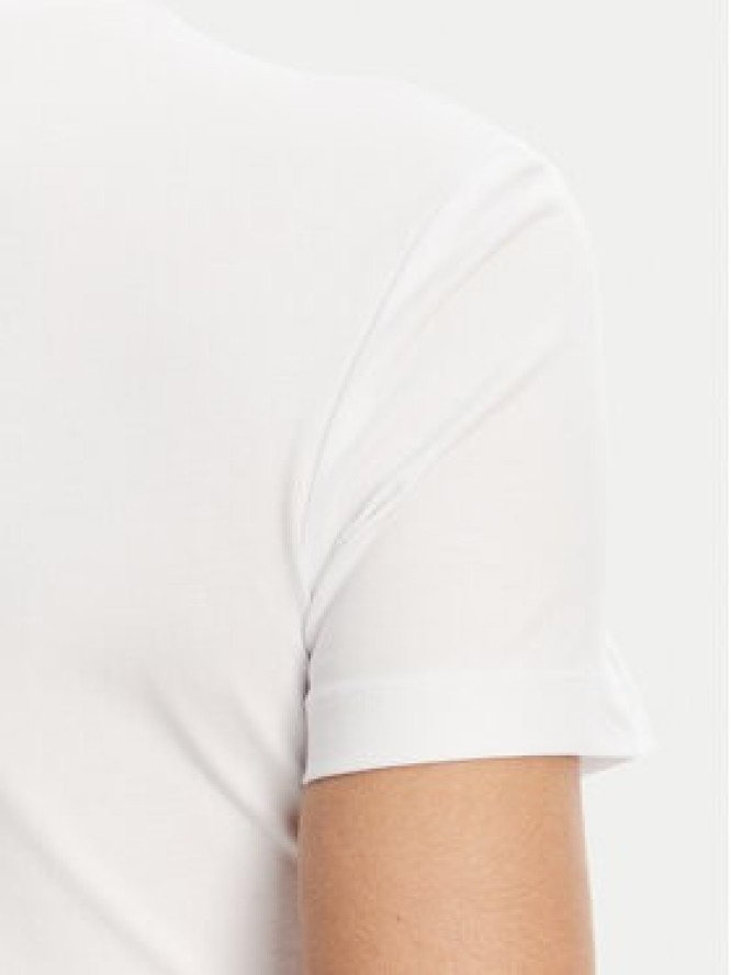 Versace Jeans Couture T-Shirt 78HAHC05 Biały Slim Fit