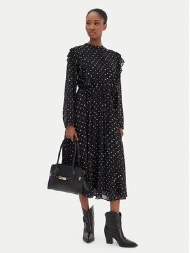 JOOP! Sukienka codzienna Dot 30100092 Czarny Regular Fit