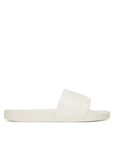 Tommy Jeans Klapki Flag Pool Slide Patent EN0EN02901 Biały