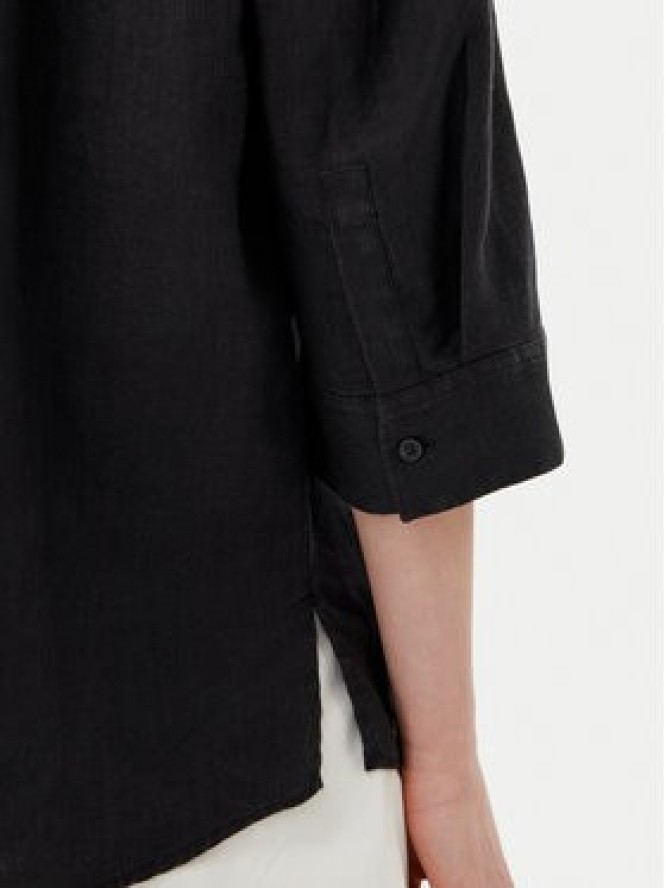 Tommy Hilfiger Koszula WW0WW46169 Czarny Loose Fit