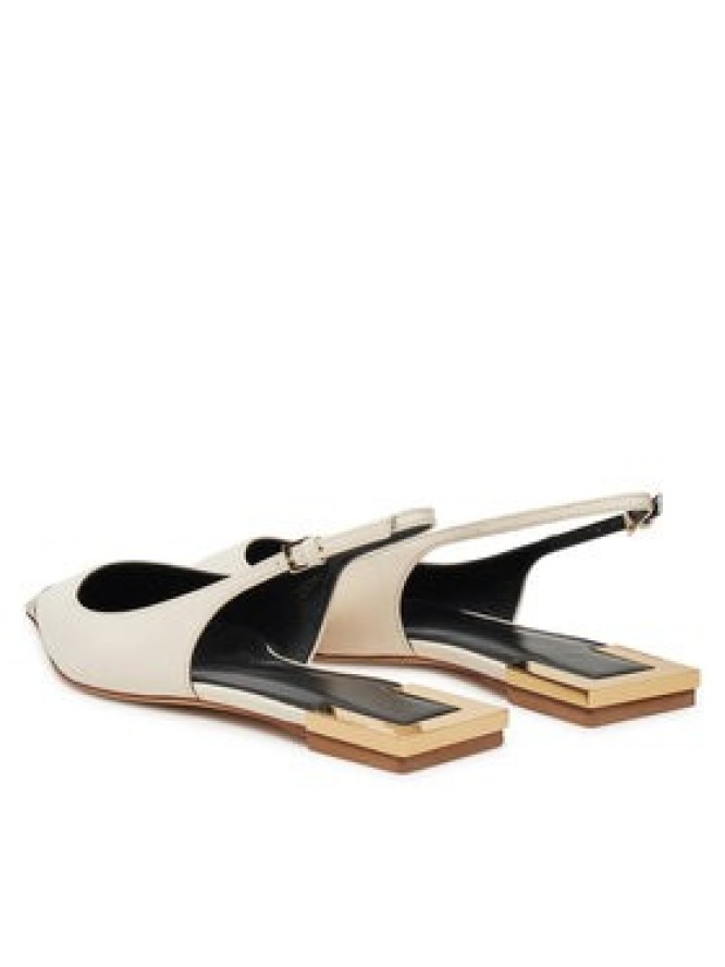 Elisabetta Franchi Sandały SA-07L-51E2 Écru