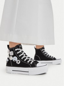 KARL LAGERFELD Trampki KL60459 Czarny