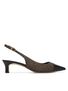 MICHAEL Michael Kors Czółenka Amara Toe Cap Sling 40S6AMMP1B Brązowy