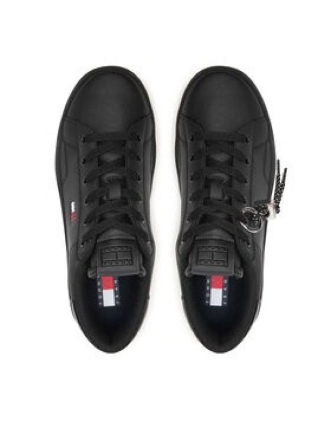 Tommy Jeans Sneakersy Tjw Logo Sneaker EN0EN03129 Czarny