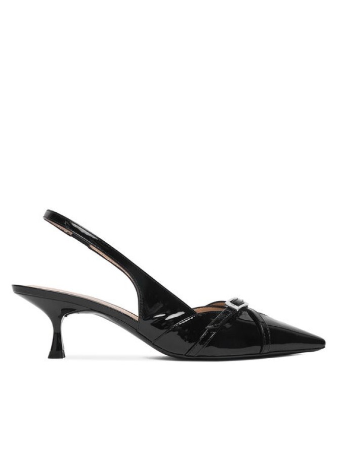 Stuart Weitzman Czółenka Georgie Slingback 50 SM977 Czarny