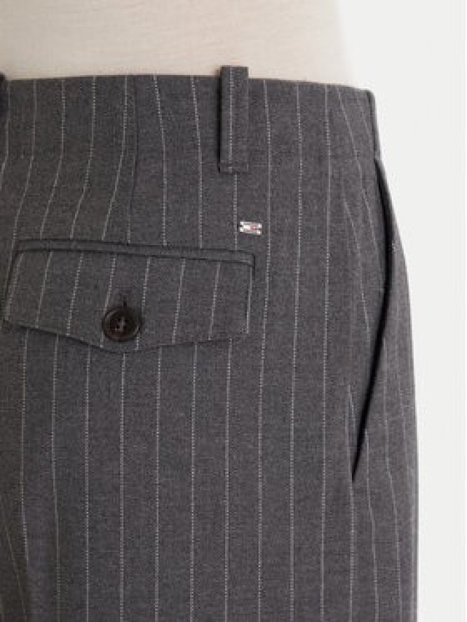 Tommy Hilfiger Spodnie materiałowe WW0WW47550 Szary Wide Leg