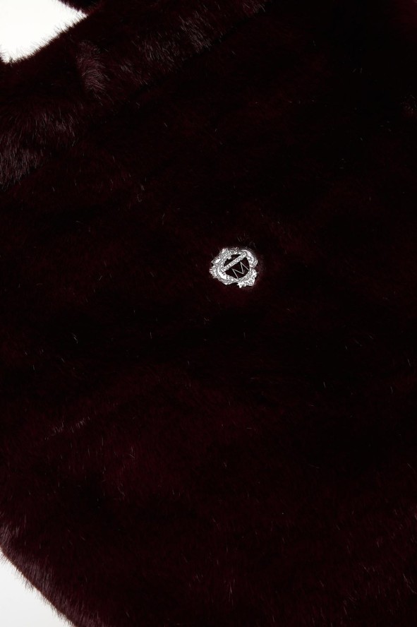 Torebka futerkowy shopper DIEGO M