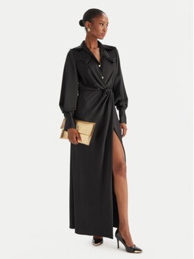 Babylon Sukienka wieczorowa ED0764 Czarny Regular Fit