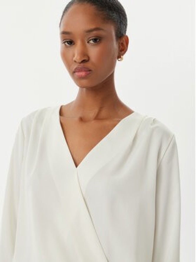 Rinascimento Bluzka CFC0122613003 Écru Regular Fit