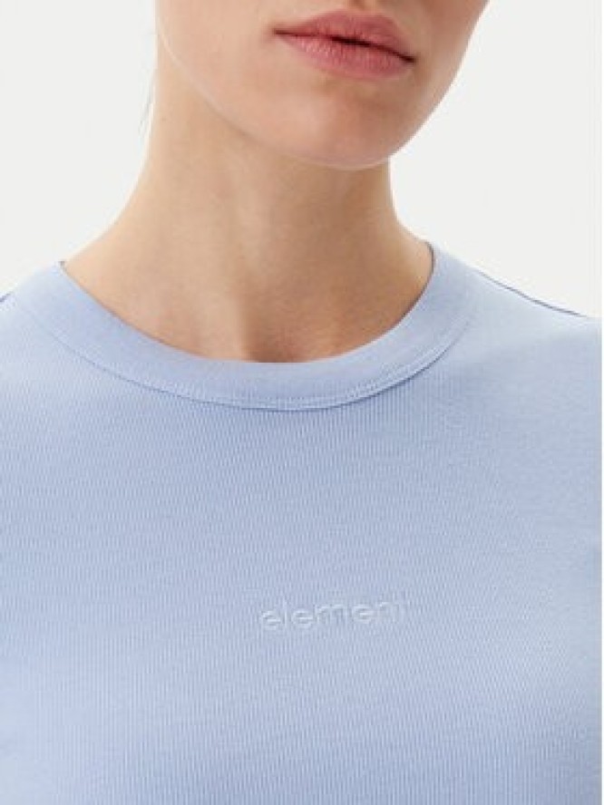 Element T-Shirt ELJKT00117 Niebieski Slim Fit