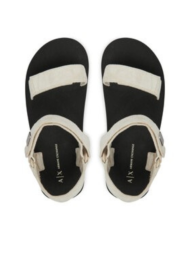 Armani Exchange Sandały XDP064 XV928 01819 Écru