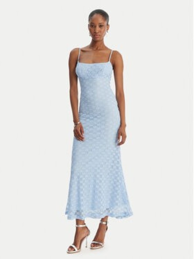 Bardot Sukienka letnia Adoni 57998DB1 Błękitny Slim Fit